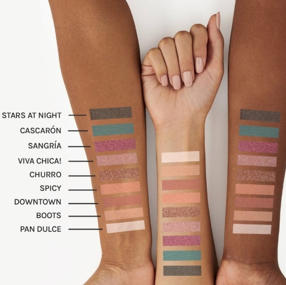 Chica Beauty FIESTA Mini-9 Eyeshadow Palette, 6.0g/0.21oz - Picture 4 of 14